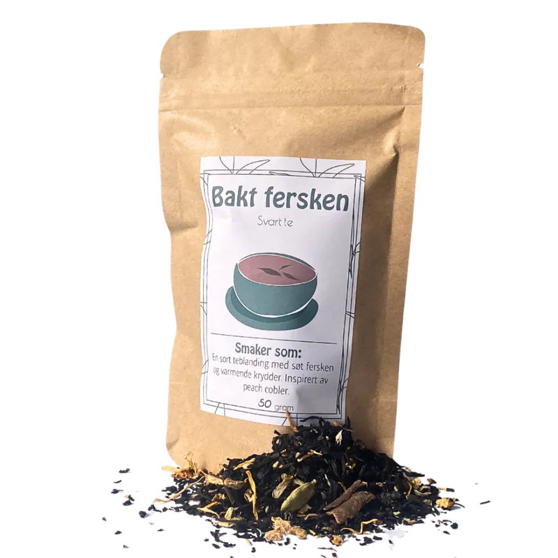 Bakt fersken
