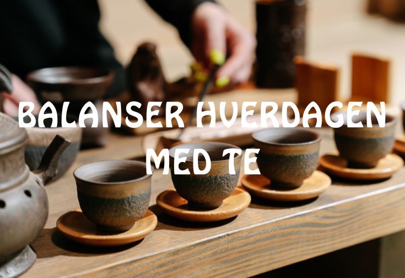 Balanser hverdagen med te. Velg riktig te til riktig tid.