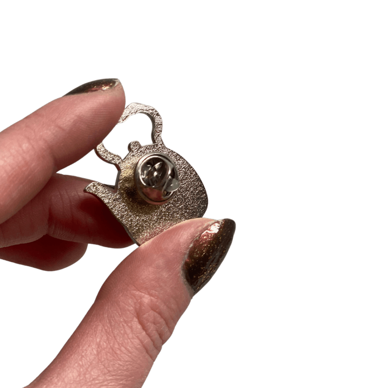 Kettle Teapot Enamel Pin