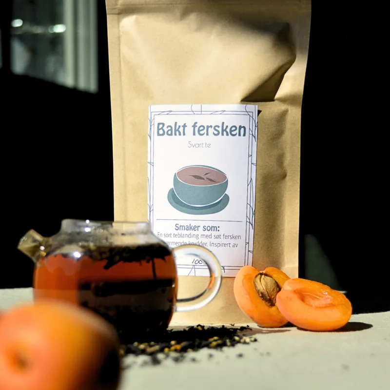 Bakt fersken