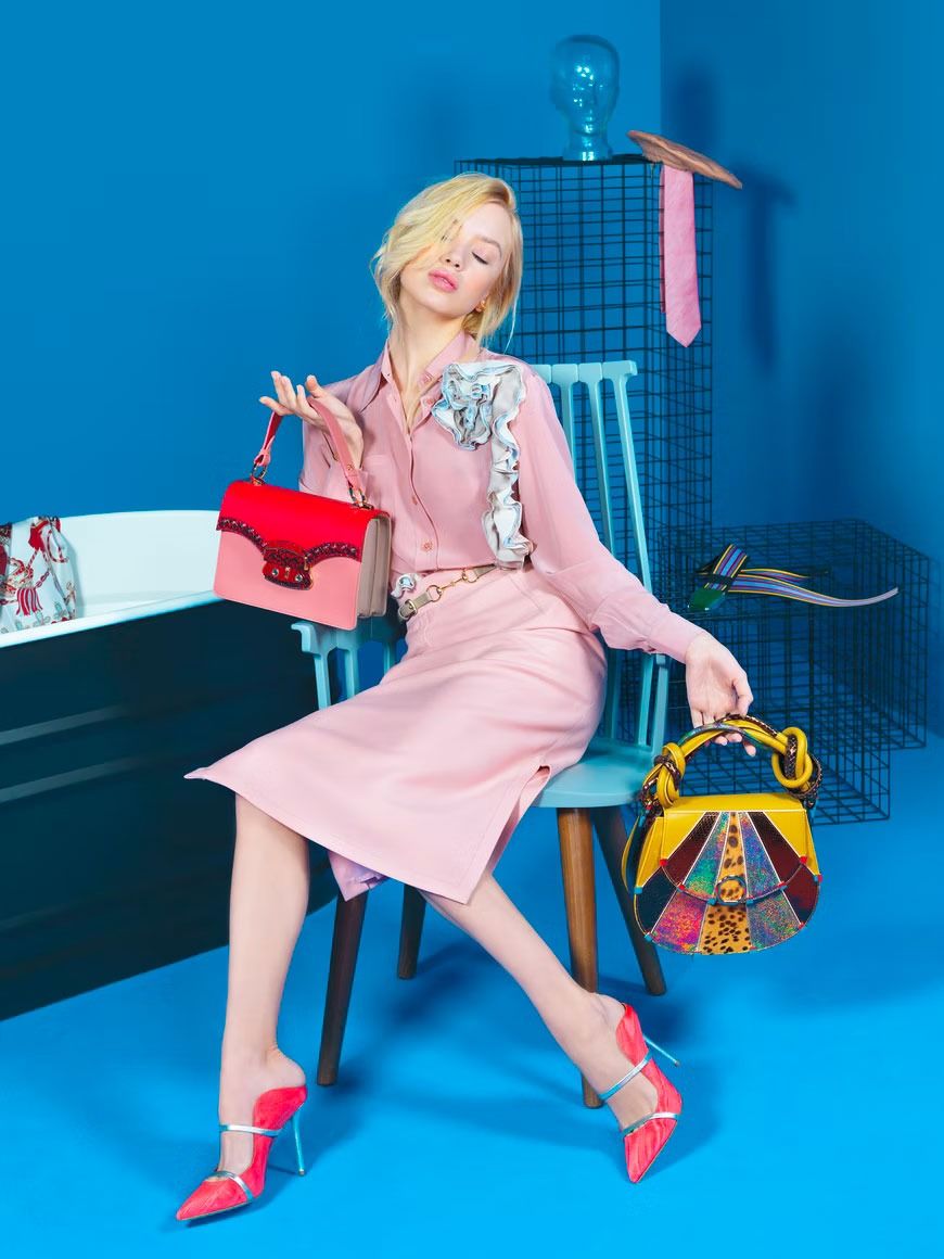 Påske-te, grønn og svart med jordbær og vanilje.